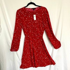 Floral Long Sleeve Dress